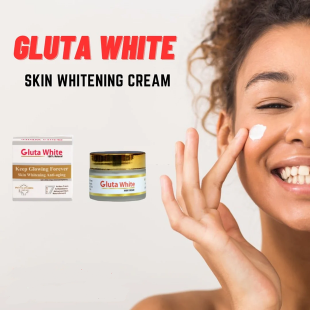 Gluta White Cream for Face Whitening & Brightening
